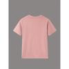 100% Cotton Short Sleeved T-shirt for Women Summer, Fashionable, Comfortable, Breathable, Round Neck Casual Top