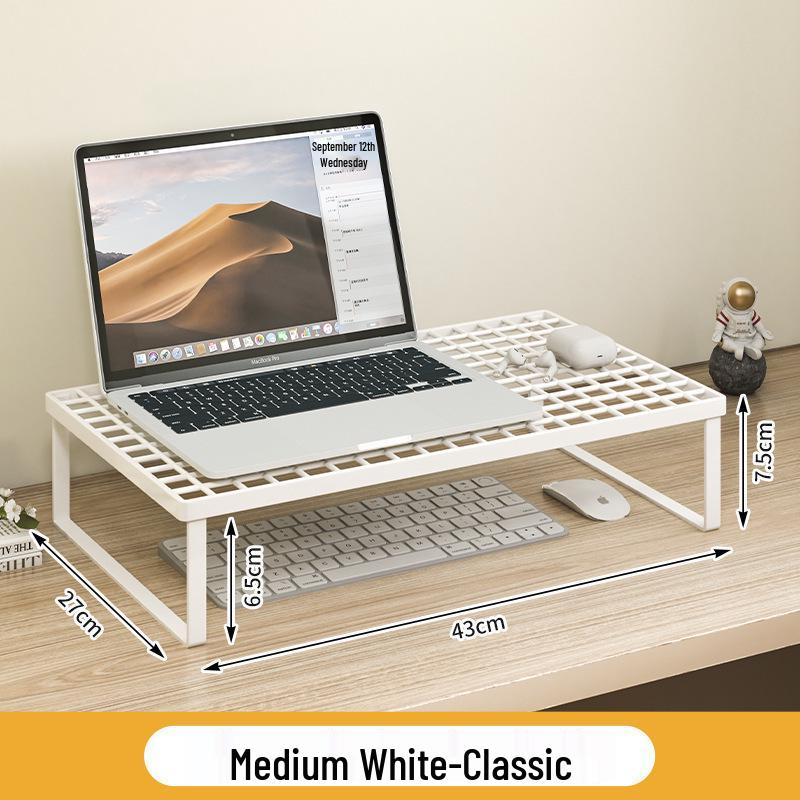 Adjustable Laptop Stand and Cooling Rack for Desktop and Home Use