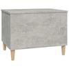 Coffee Table Concrete Grey 60 x 44.5 x 45 cm Particleboard