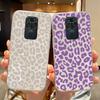 White Leopard Print Phone Case For Xiaomi Redmi Note 9 10 11 12 8 Pro 10S 11S 9S 8T Artistic Marble Transparent Clear Tpu Cover