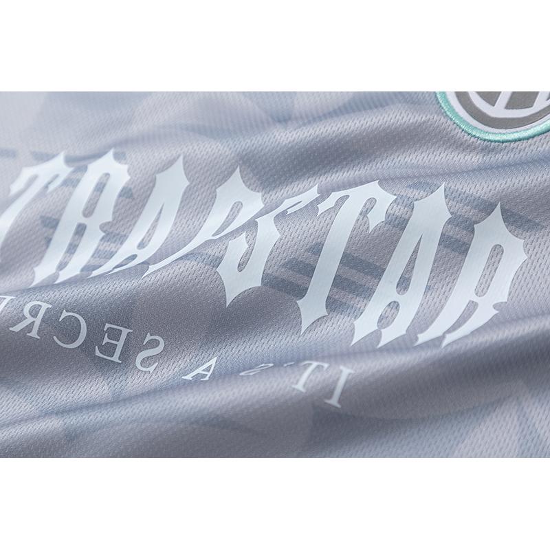 Trapstar London 2026 New Summer Trapstar Logo Diagonal Logo Number 23 Basketball Jersey Football Jersey Gradient Sports Short Sleeved T-shirt