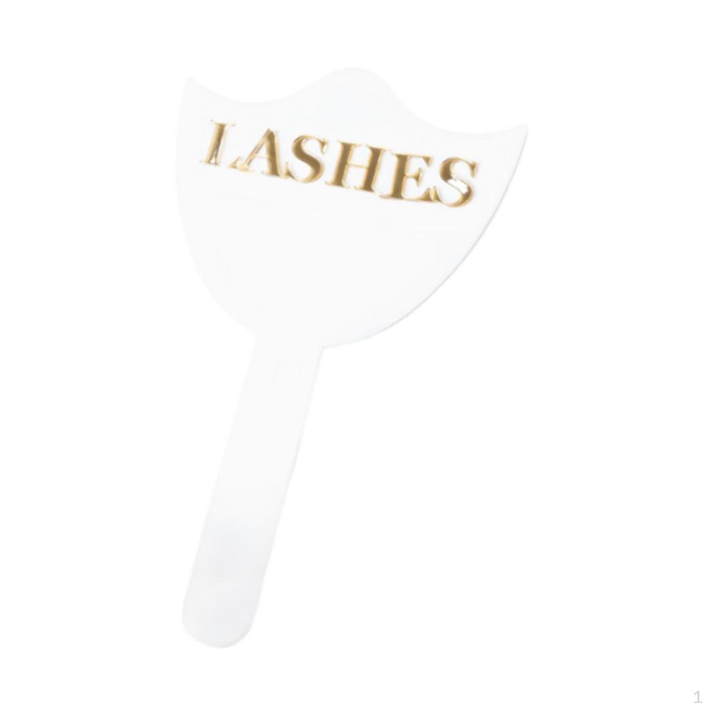 Makeup Hand Mirror ,Acrylic ,Professional, Compact ,Premium Portable Cosmetic with Handle for