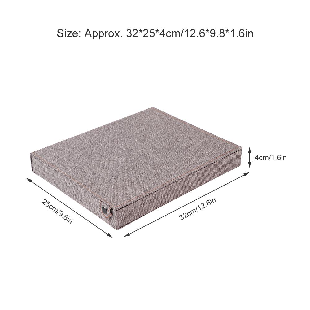 8 spor Brilleoppbevaring Solbrilleutstilling Smykkebeholder Etui Organizer med knapp