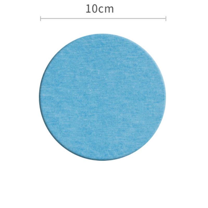 Solid Color Round Square Diatomaceous Earth Mats Toiletries Coasters Simple Absorbent Non-Slip Cup Home And Decoration Kitchen