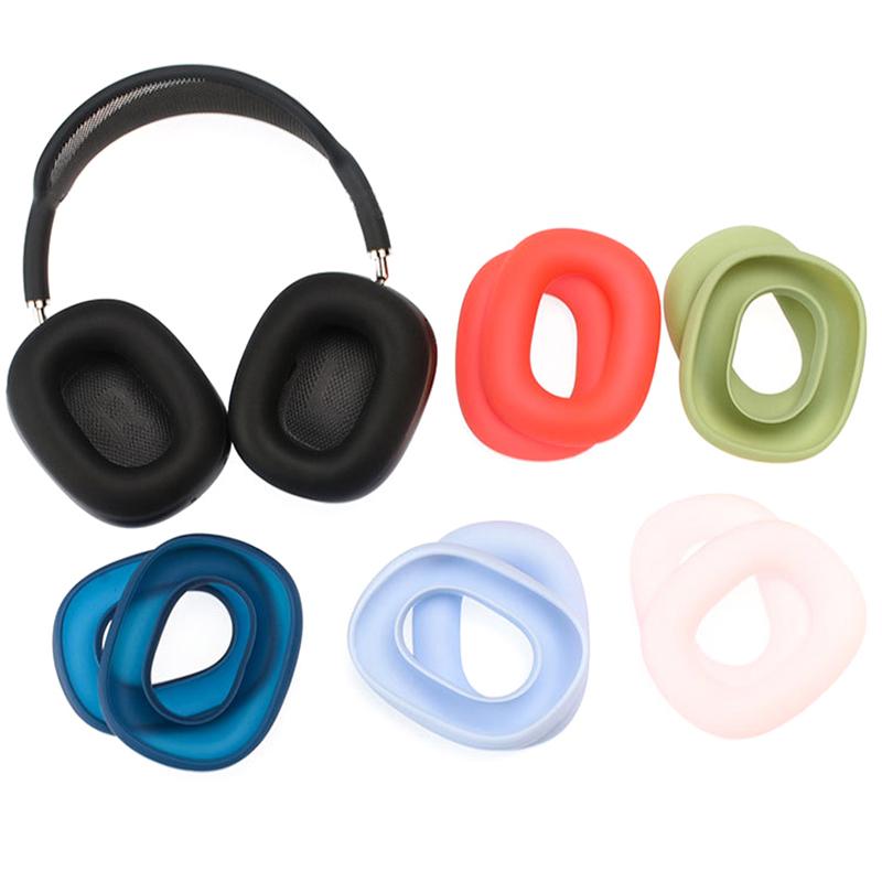 1 pereche de perne pentru urechi pentru Apple Airpods Max, perne de înlocuire, rezistente la transpirație