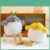Adorable Creative Plush Bird Doll 8 Inch Soft Toy For Weddings And Gifts In Yellow Brown Gray
