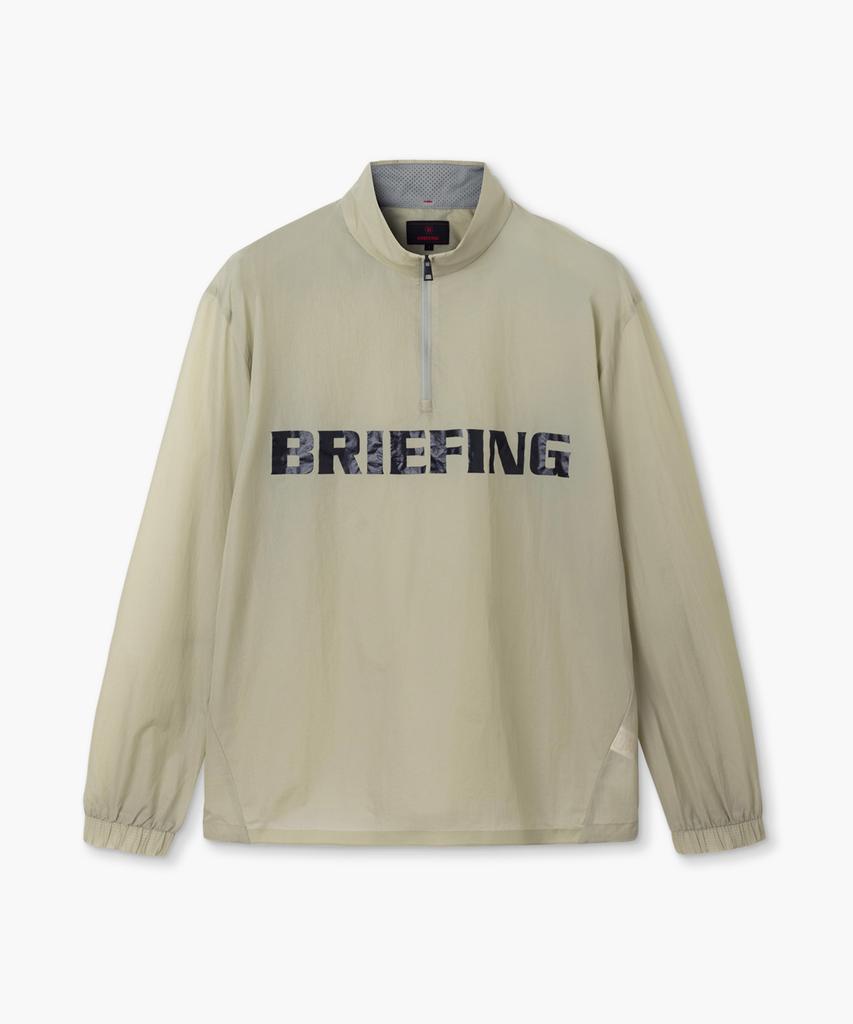 Briefing Golf Men'S Half-Zip Piste_Sage Green
