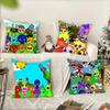 Anime S-sprunkis Fun Game  Pillowcases Cushion Covers Living Room Sofas Home Decor Gifts