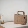 Canvas Tote Medium [BRILLANTE FARBEN] Tasche, (Greige)