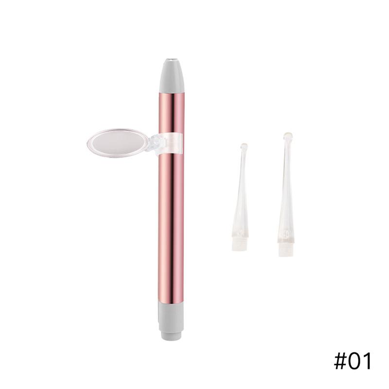 LED FlashLight Earpick Ear Cleaning Light Earpick Spoon Ear Curette Light Spoon Ear Wax Removal Ear Cleaning Tool