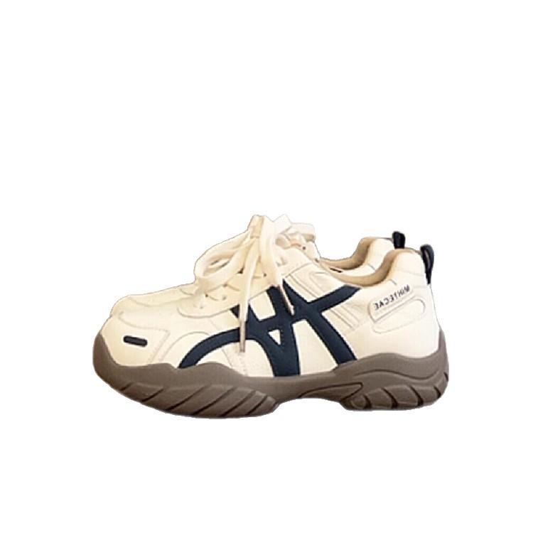 [Fanfna] Retro thick-soled Agande training shoes women's 2025 autumn new soft-soled versatile sports shoes dad shoes