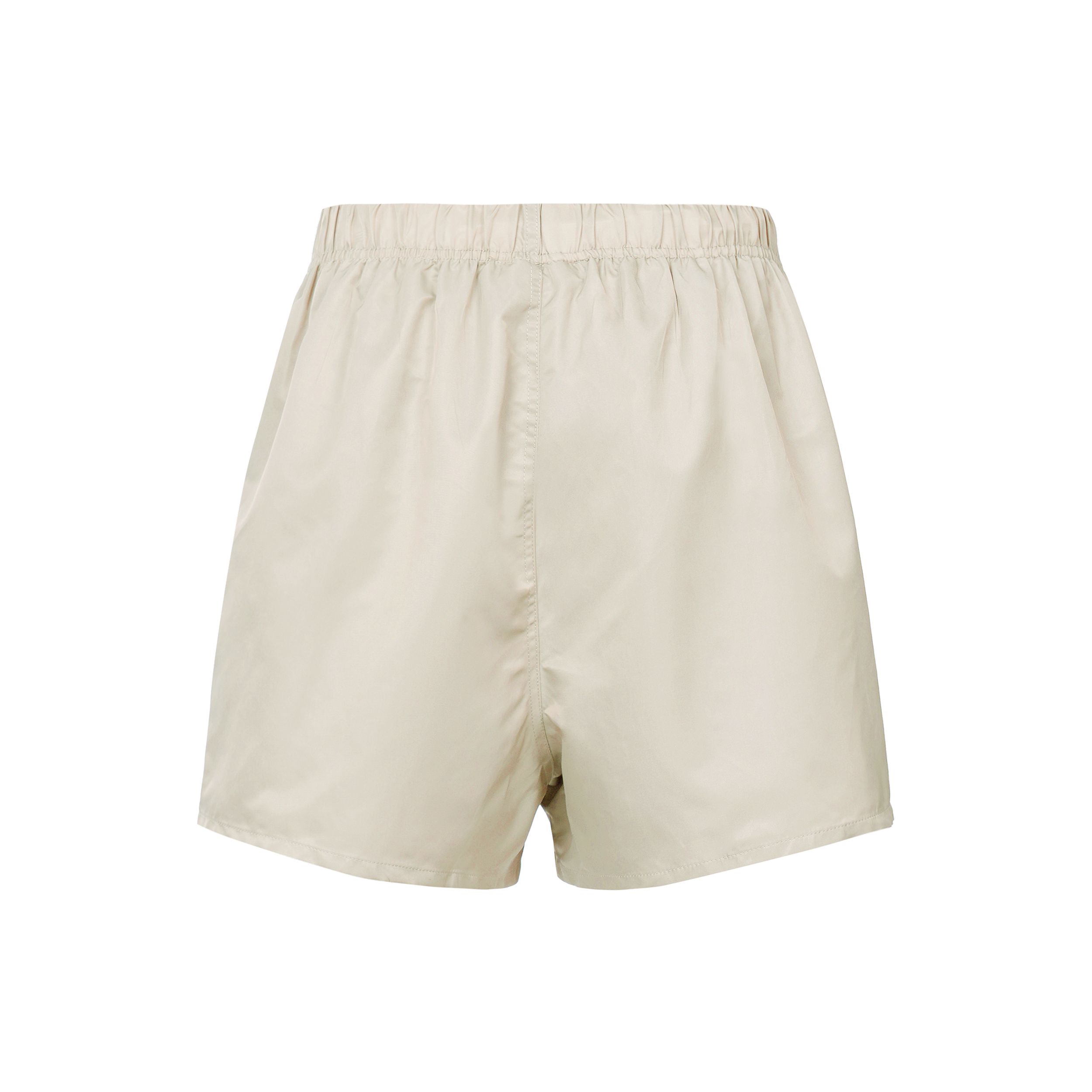 Fear of God Essentials Осень/Зима 2022 Нейлоновые шорты для бега с резиновым логотипом — фото 3