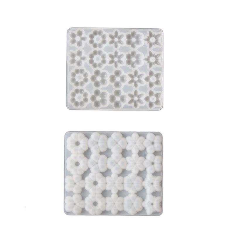 Five Petals Flower Earring Mould Crafted From Food Grade Silicone For Jewelry Crafting And Customes Creation