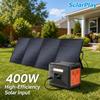 Solarplay 2500W Portable Power Station 2304Wh Solar Generator with 400W Solar Panel UL Certified Home Backup