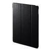 SANWA SUPPLY IPad 10.2-inch Soft Leather Case, Black, PDA-IPAD1607BK