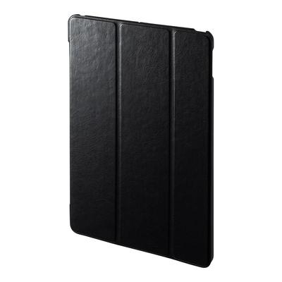 SANWA SUPPLY IPad Soft Leather 10.2-inch Case, Black, PDA-IPAD1607BK