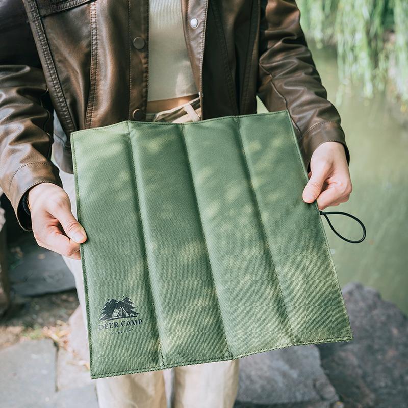 1PC Foldable Outdoor Camping Seat Cushion Travel Dustproof Moisture-proof Climbing Mat Outdoor Products