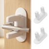 Durable ABS Plastic Safety Lock Door Lever Handle for Child Safety, Baby Proofing Guard, Childproof Accessories Levers Lock, Prevent Opening