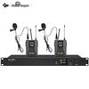 HUAIN HY-CONF2L Dual Wireless Lavalier Microphone System (CN version)