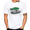 Vintage Fast And Furious Skyline Car Print T-Shirt Fashion Men Short Sleeve Funny Boy Casual Tops Hipster Man White Tee Shirt