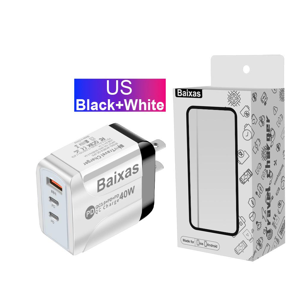 Universal Power Adapter: Compatible with EU, US, UK, AU Standards - Original Charger with 1U + 2PD Ports.