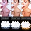 Three-Color LED Hollywood Makeup Mirror Lights with Bulbs