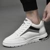 Elevator Shoes Men Heightening Shoes Genuine Leather Height Increase 6-8-10cm Lifting Man Height Increasing Mens Casual Sneakers