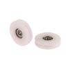 8*50*12Mm Wide Slot 5/7Mm U Groove Roller Guide Wheel Pom Nylon Groove Wire Rope Bearing