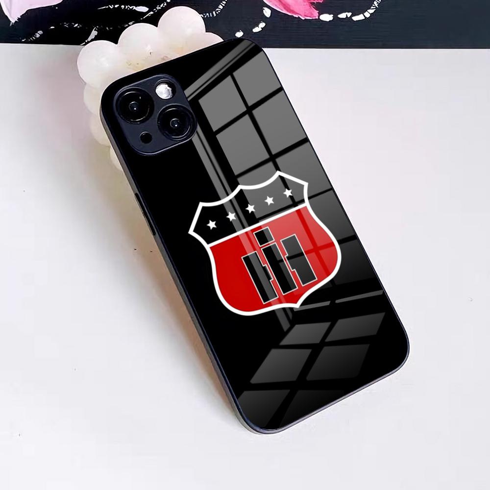 Case IH Tractor Logo Phone Case For IPhone 17 Pro Max 16 15 14 Pro Max 13 11 X Xs Xr 8 7Plus Glass Cover