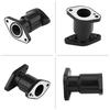Carburetor Boot Manifold Boot Item High Quality   Plastic Replacement Part for YFA1 BREEZE YFM125G GRIZZLY 125 BLACK 7.7x7x7cm