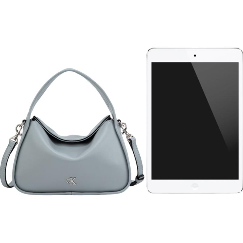 New CALVIN KLEIN Synthetic Material Crossbody Bag Regular Women's Urban Gray DH3714-CI1