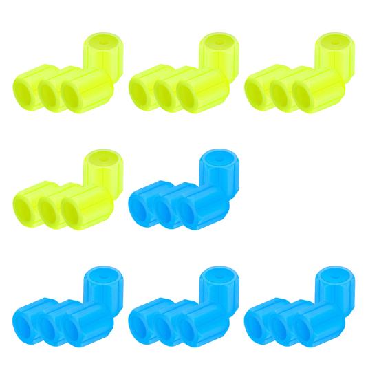 Glowing Car Tire Valve Caps Waterproof Glow In The Dark Tire Lights Night Safety Light Universal Bicycle Stem Covers for Car Truck SUV Motorcycle