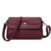 Luxus Design Damenhandtaschen Neue Hochwertige Leder Umhängetasche Für Frauen Weiblich Retro Und Minimalistisch Crossbody Taschen Geldbörse