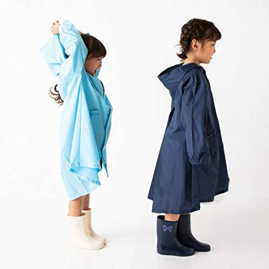 1305010 POMPKINS Ribbon Embroidered Raincoat (Con, 130cm)