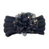 New children's, wool headband, headband, hot gold flower wool headband, baby headband hair accessories.