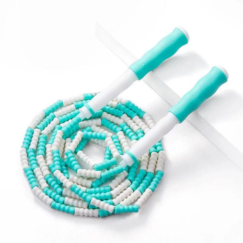 Jianli Kids  PVC Beaded Jump Rope for School & Exams