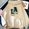 LA 1987 California Commemorative Printed Pattern Hoodies