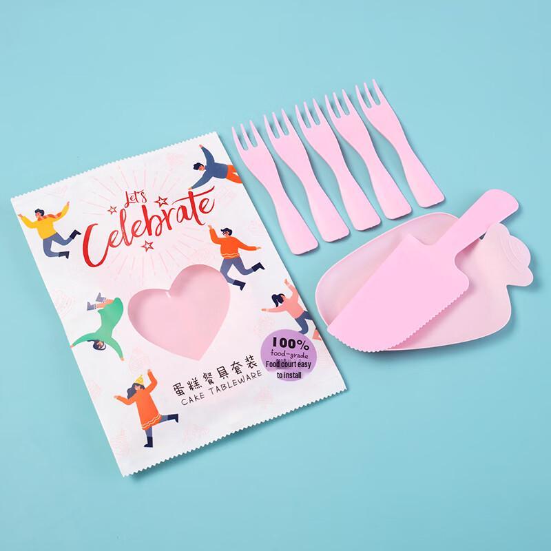 Disposable Cake Tableware Set