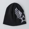 AVIREX LOGO Single Knit Watch Single USAF Black Beanie, Cap, Men's, Short, Autumn/Winter, Golf, Black, Cap, Knit, Watch,