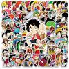 10/30/50/100pcs One Piece Anime Stickers Cool Cartoon Luffy Chopper Sticker Skateboard Phone Notebook Classic Manga Decals