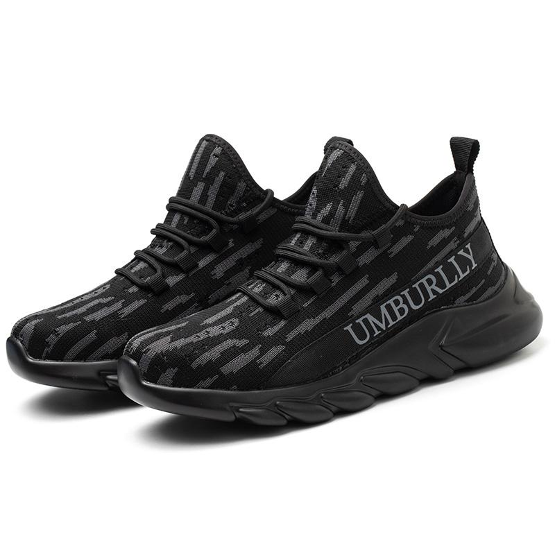 

Женская защитная обувь, нескользящие рабочие ботинки, легкие дышащие кроссовки со стальным верхом 36