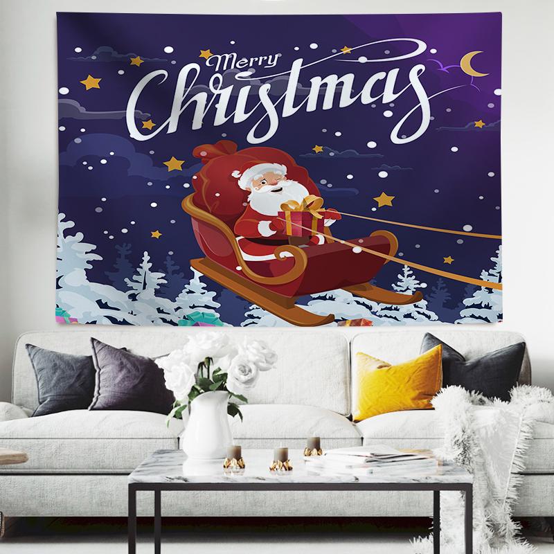 Christmas Balls And Snow Wall Hanging Tapestry Christmas Wall Hanging Tree Wall Hanging Gorgeous Christmas Tree Fireplace Gifts