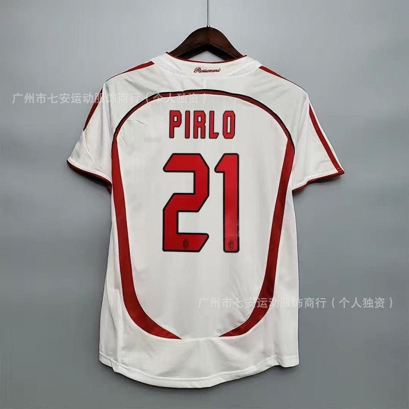 Vintage Jersey Football Jersey AC Luo Maldini Bocaka Jr. Luo Zidane Mal Beckham Pogba