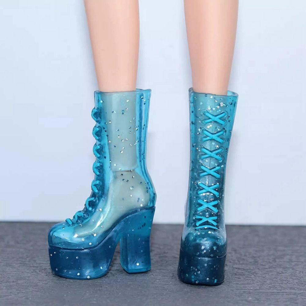 Original High Heels Shoes 30cm Super Model Boots High Quality Doll Accessories  Doll Accessories