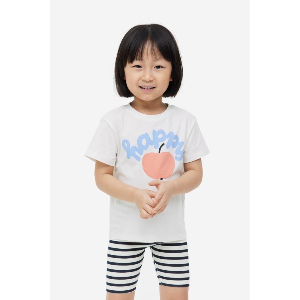 

Набор из 2 велосипедных шорт HM темно-синих полосок