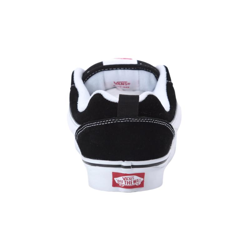 Vans Knu-Skool Black White Unisex Sneakers True-White VN0009QC6BT