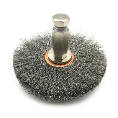 1PC Steel Wire Brush High Qualtity Heavy-Duty 3" Rotary Wire Brushes Rust Removal For Radial Tire Repair Tool