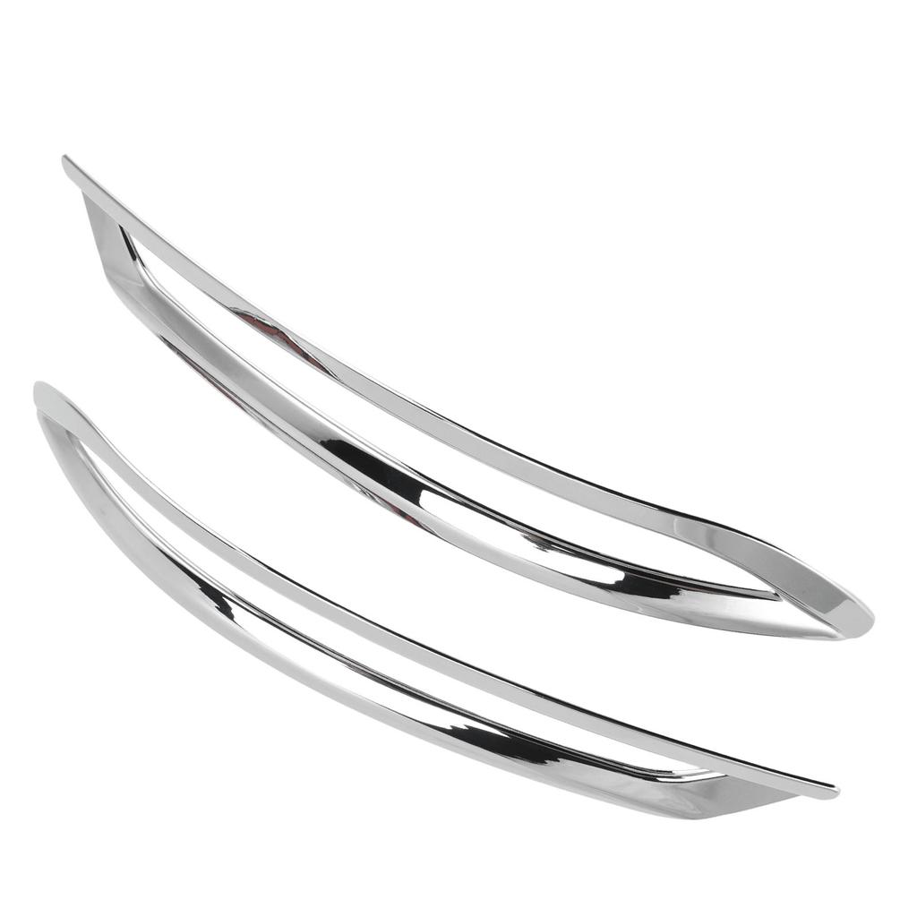 2 ST Bakre Dimljus Trim Dekorationsskydd Glänsande Silver Anti-blekning Ersättning för XC60 2018‑2020