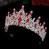 New Wedding Crown Headdress Bride Elegant Luxury Rhinestone Wedding Dinner Wedding Style Crown