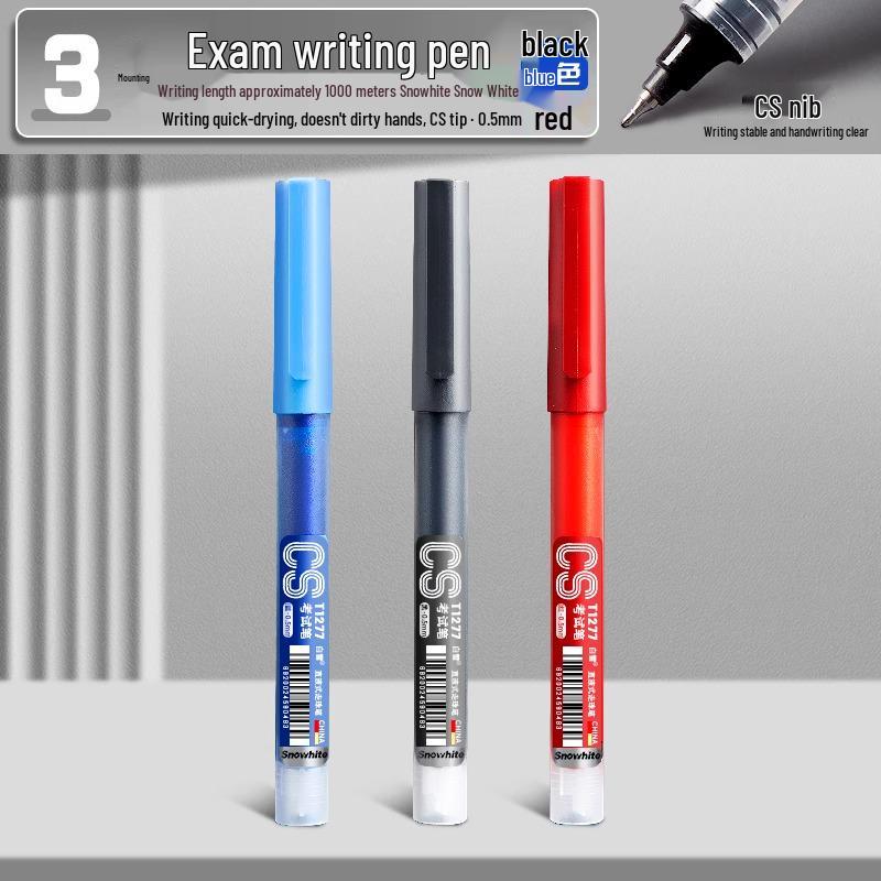 Sonderverkauf: Schnelltrocknender roter Kugelschreiber mit 0,5 mm Spitze und großem Fassungsvermögen für Schüler